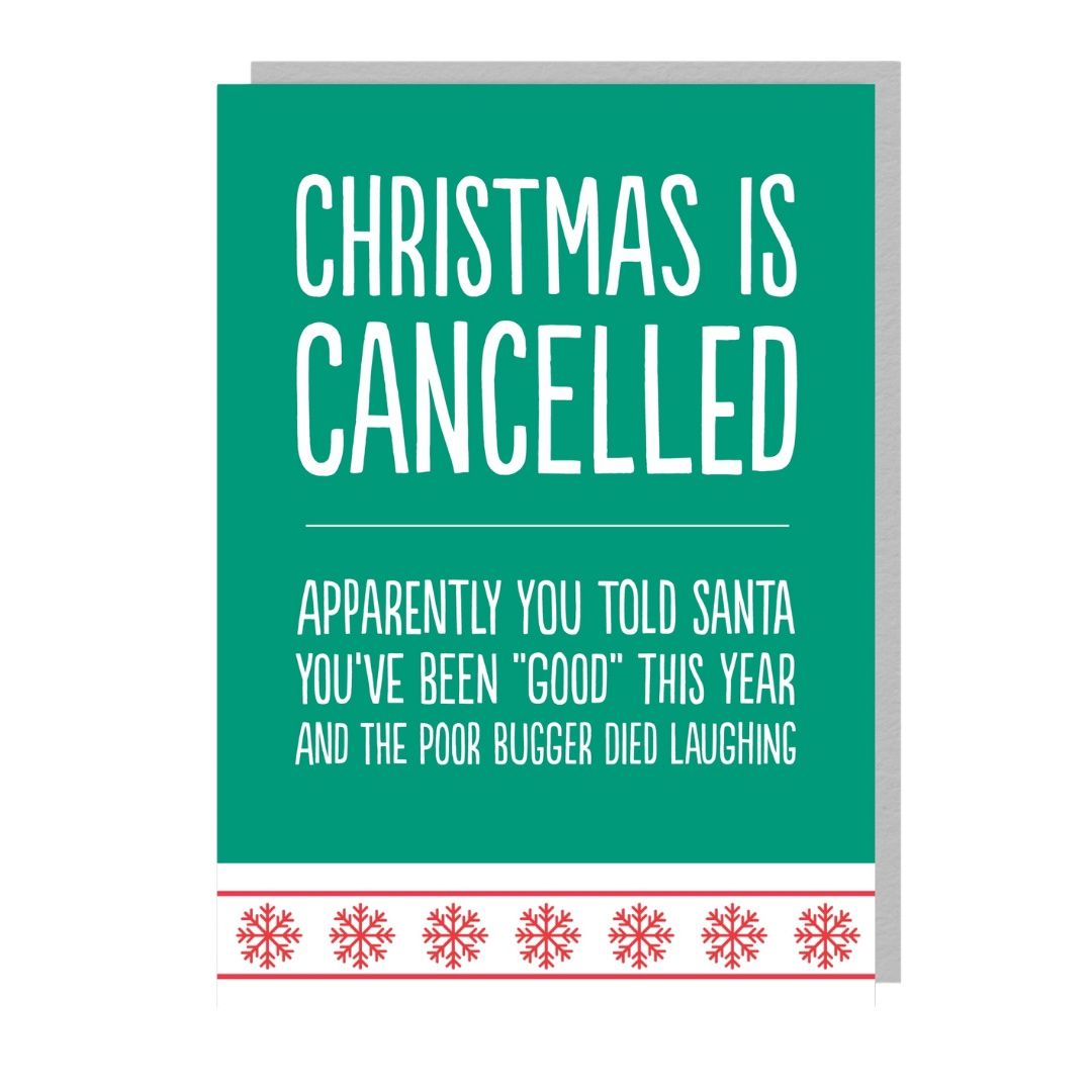 XMAS CANCELLED