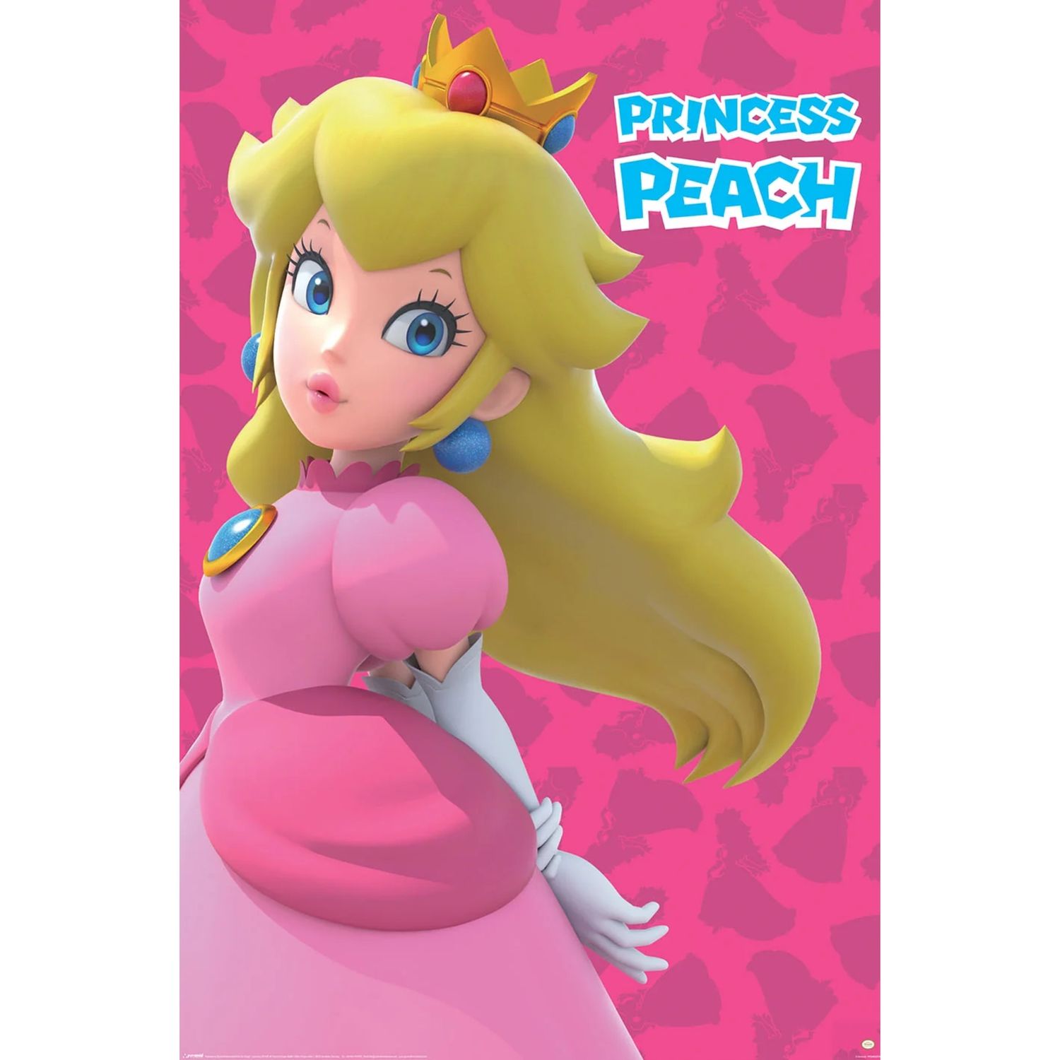 NINTENDO (PRINCESS PEACH) MAXI POSTER (A5)
