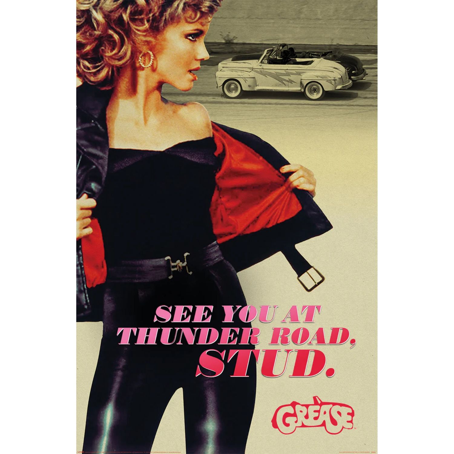 GREASE (SEE YOU AT THUNDER ROAD, STUD) MAXI POSTER (A74)
