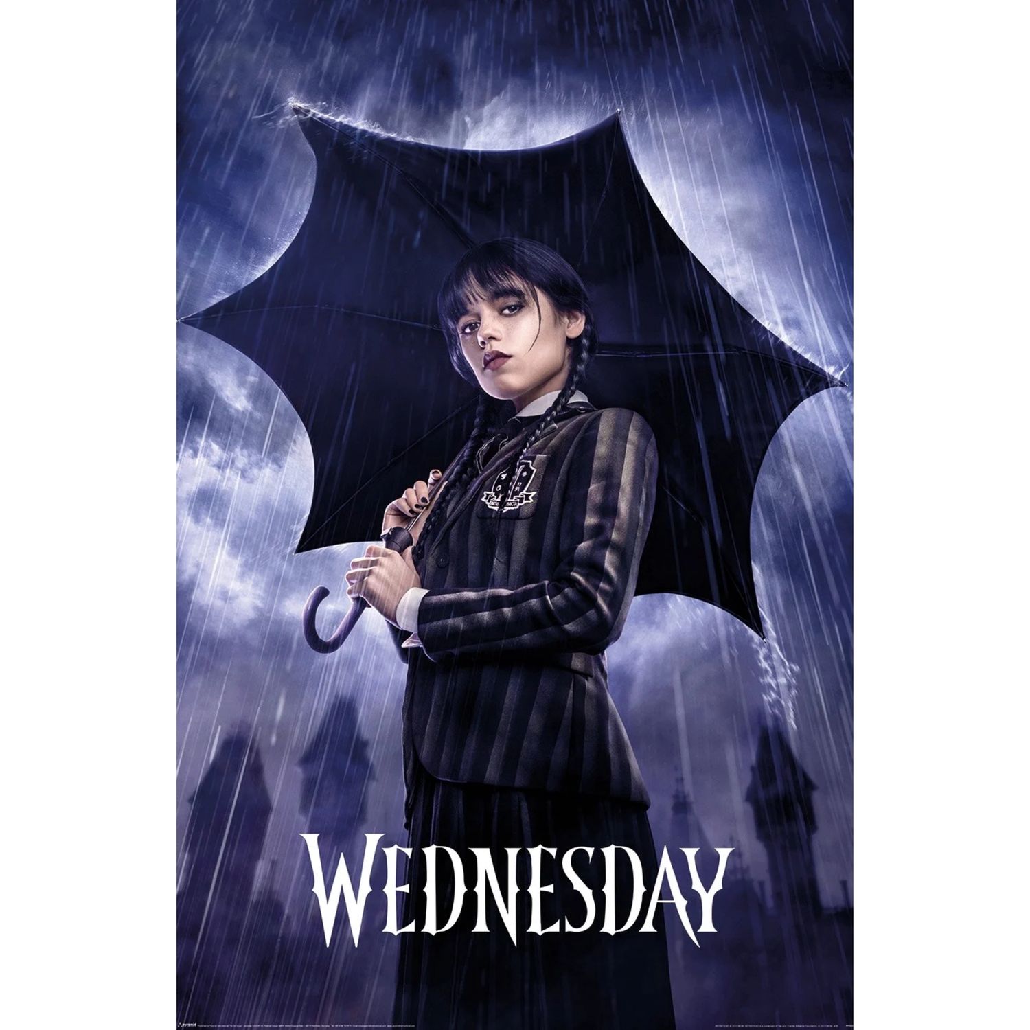 WEDNESDAY (DOWNPOUR) MAXI POSTER (A10)