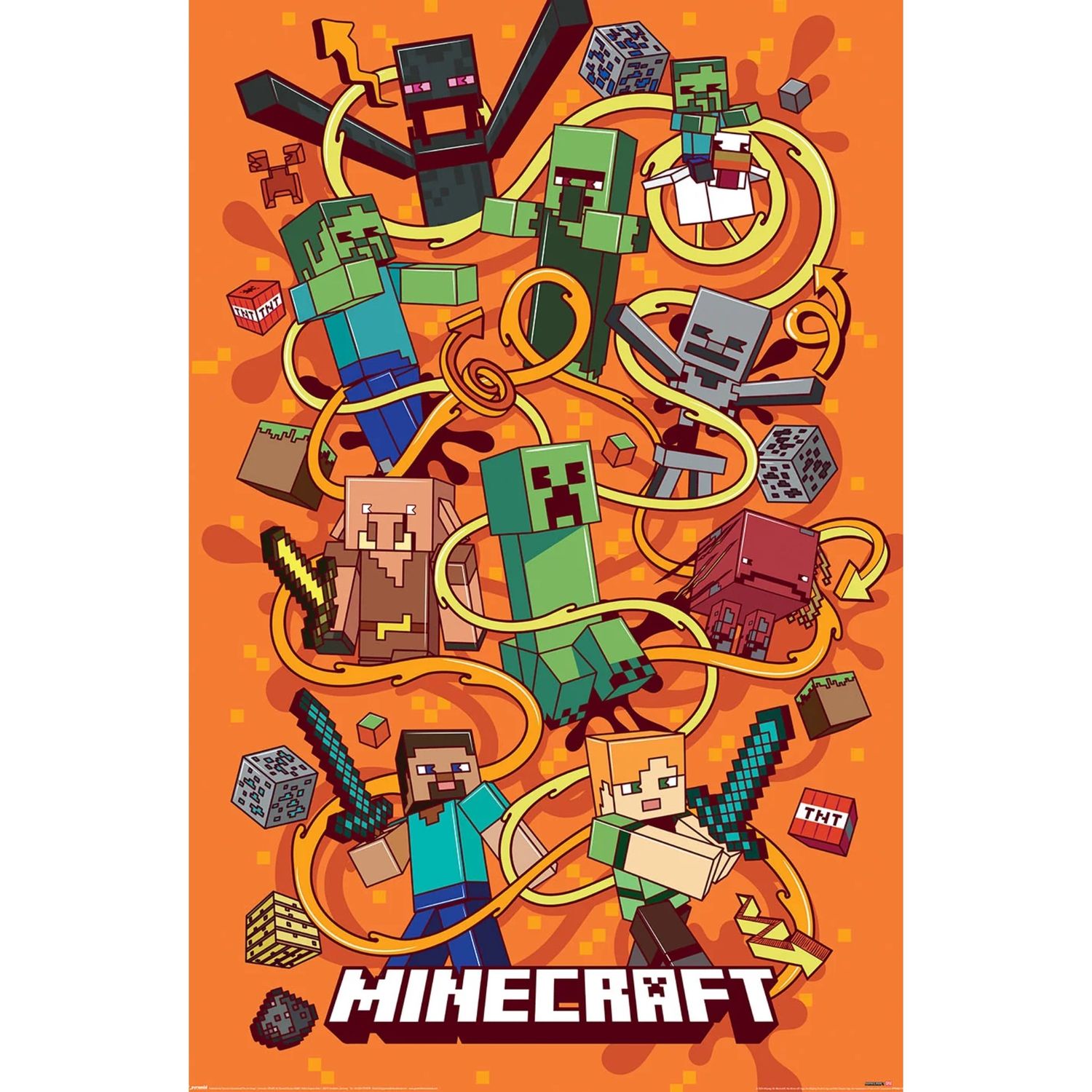 MINECRAFT (FUNTAGE MONTAGE) MAXI POSTER (SALE)