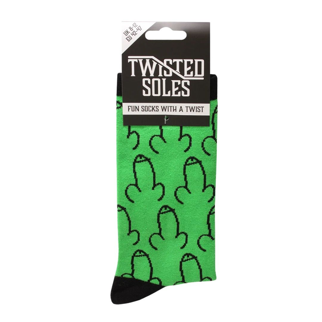Twisted Soles Willy Adult Socks Size UK 8-12