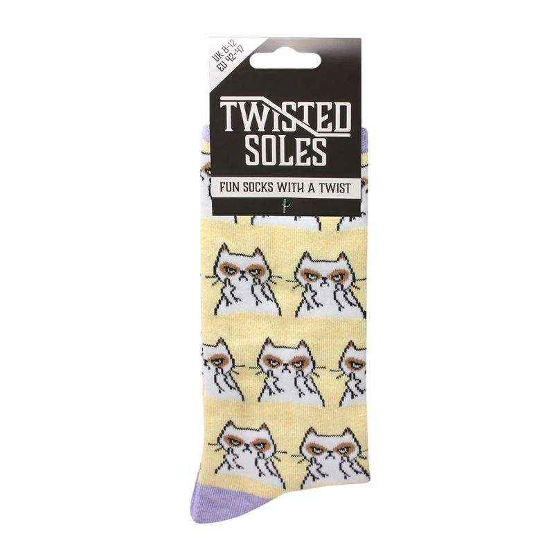 Twisted Soles Muther Fluffer Adult Socks Size UK 3-7