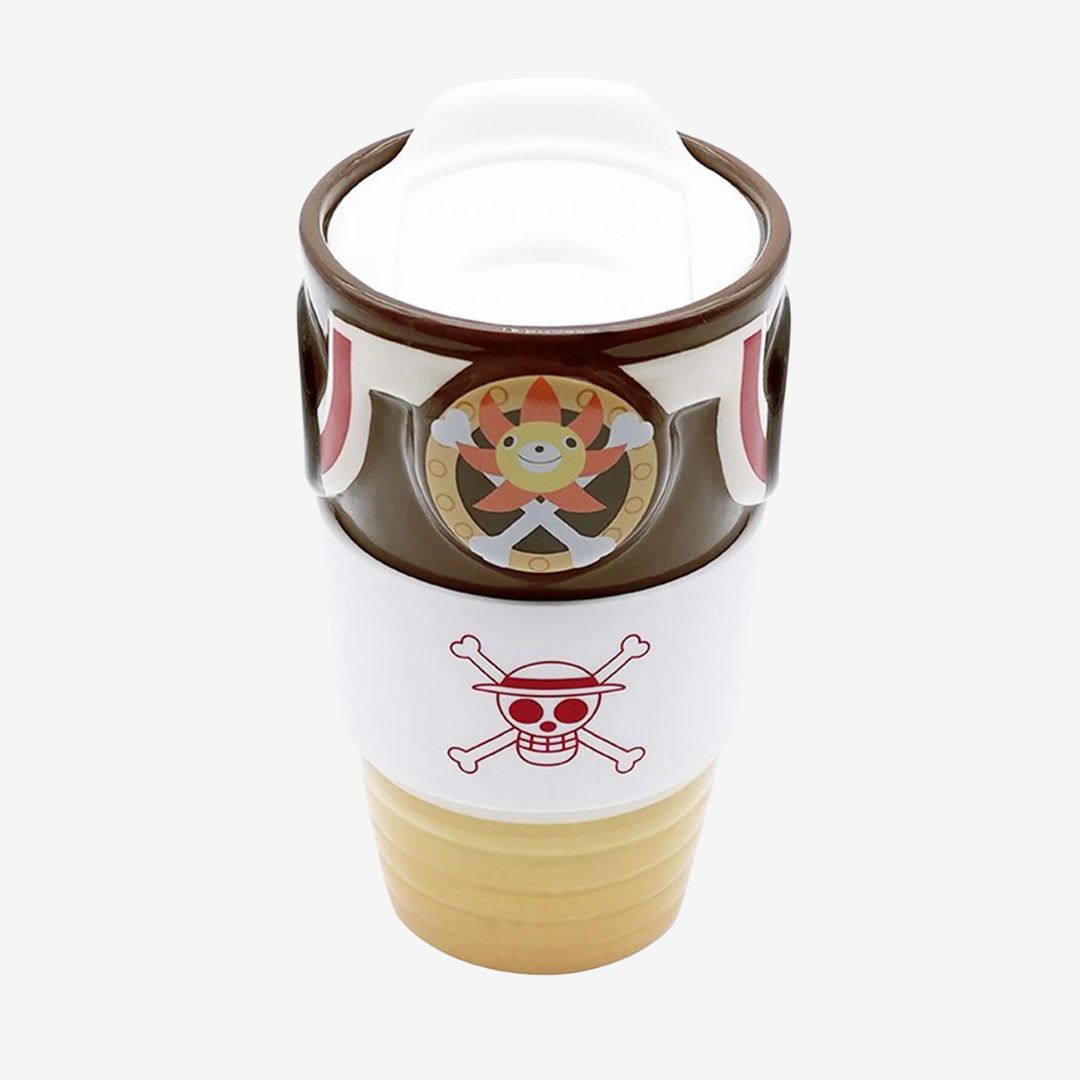 One Piece Thousand Sunny Ceramic Travel Mug