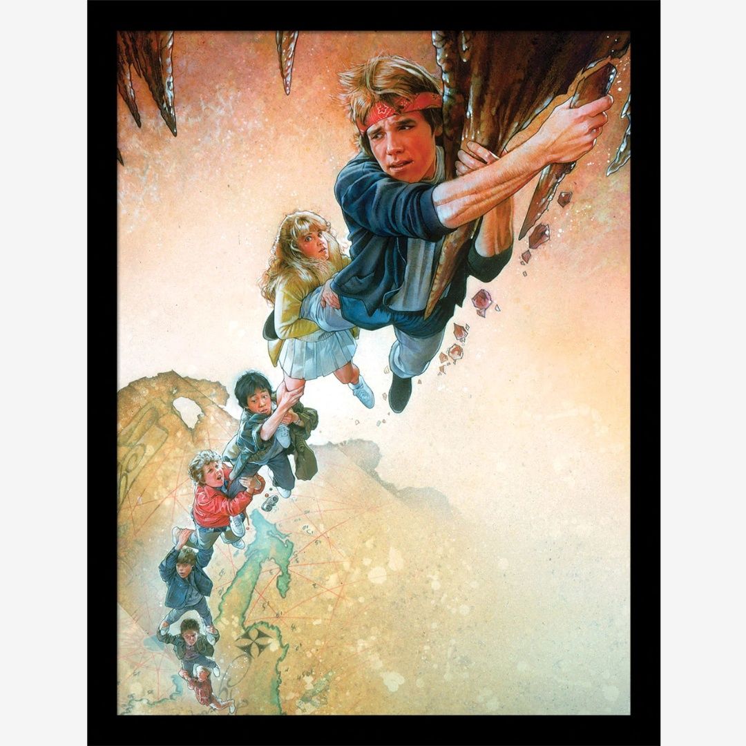 The Goonies (Hanging) Framed Collector Print