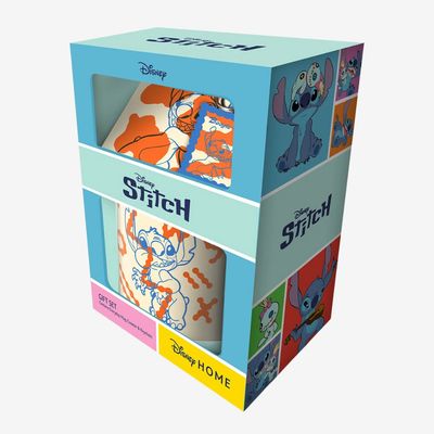 Lilo &amp; Stitch (Lazy Daze) Gift Set (Mug, Coaster &amp; Keychain)