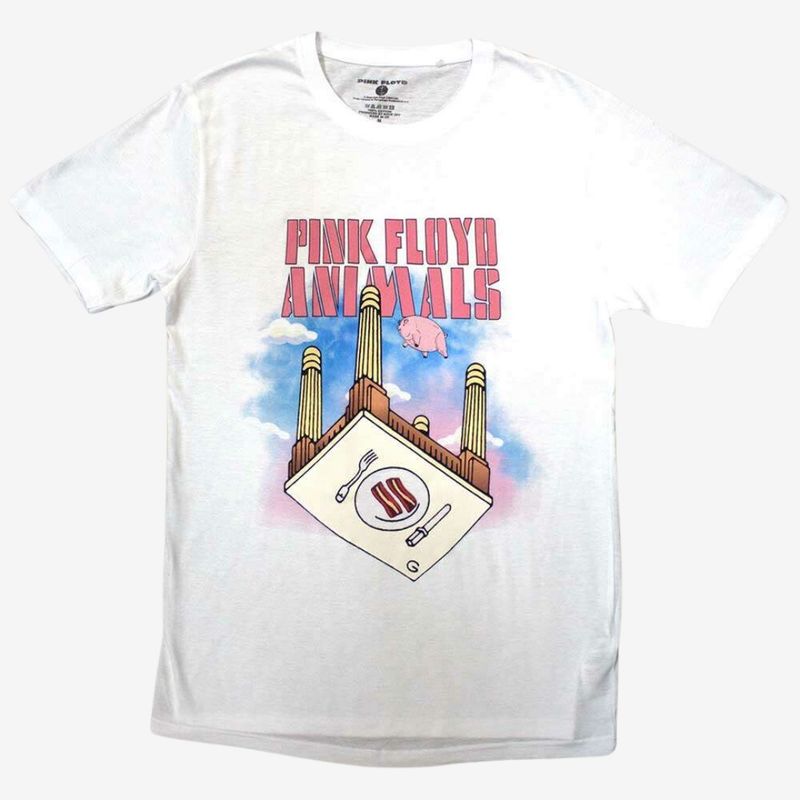 Pink Floyd Unisex T-Shirt: Animals Bacon Table