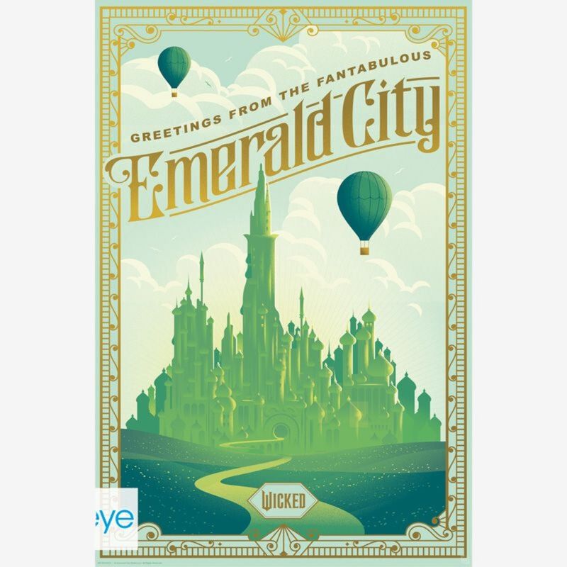 Wicked Emerald City Maxi Poster (A1)