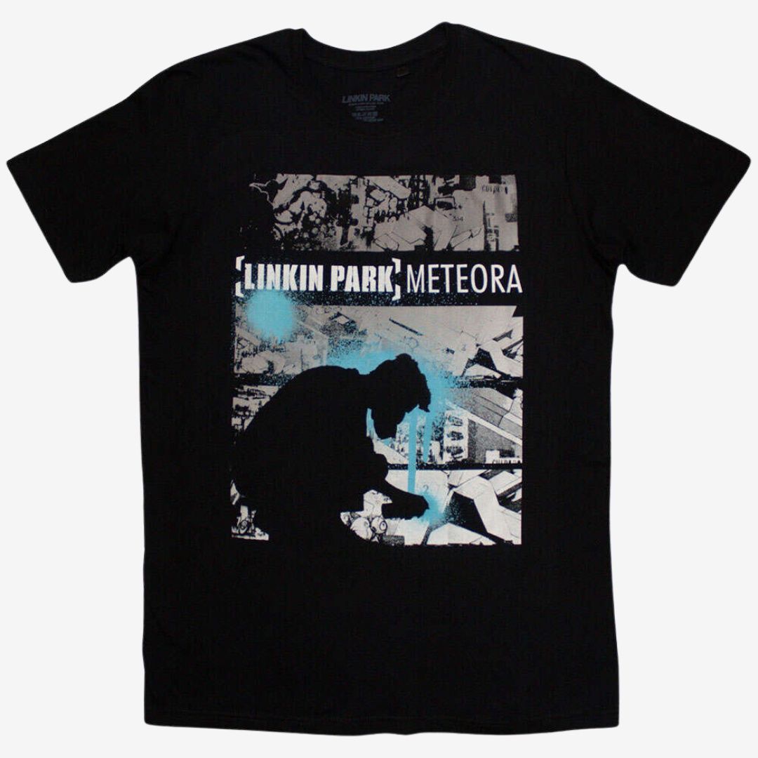 Linkin Park Unisex T-Shirt: Meteora Drip Collage, Size: Medium