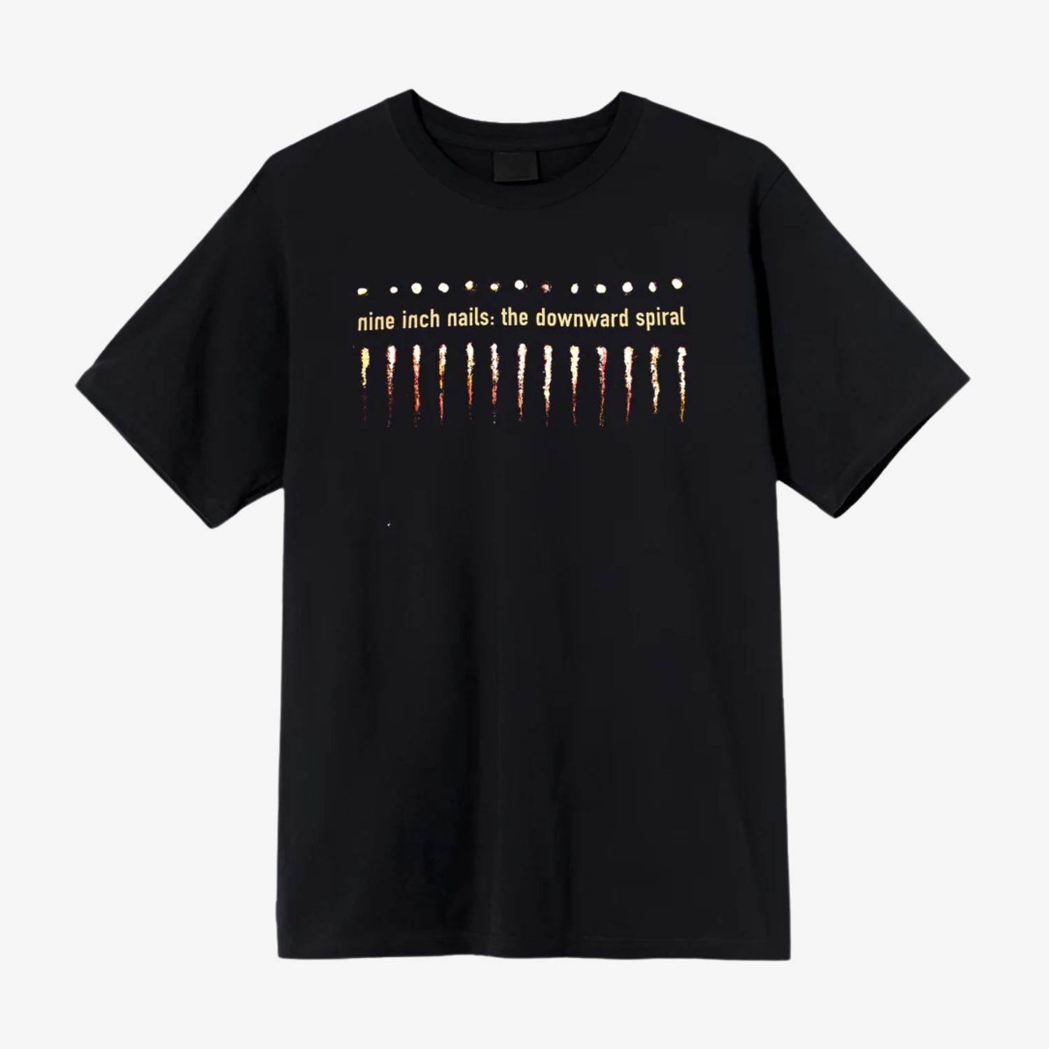 Nine Inch Nails Unisex T-Shirt: Downward Spiral (Back Print) (Medium)