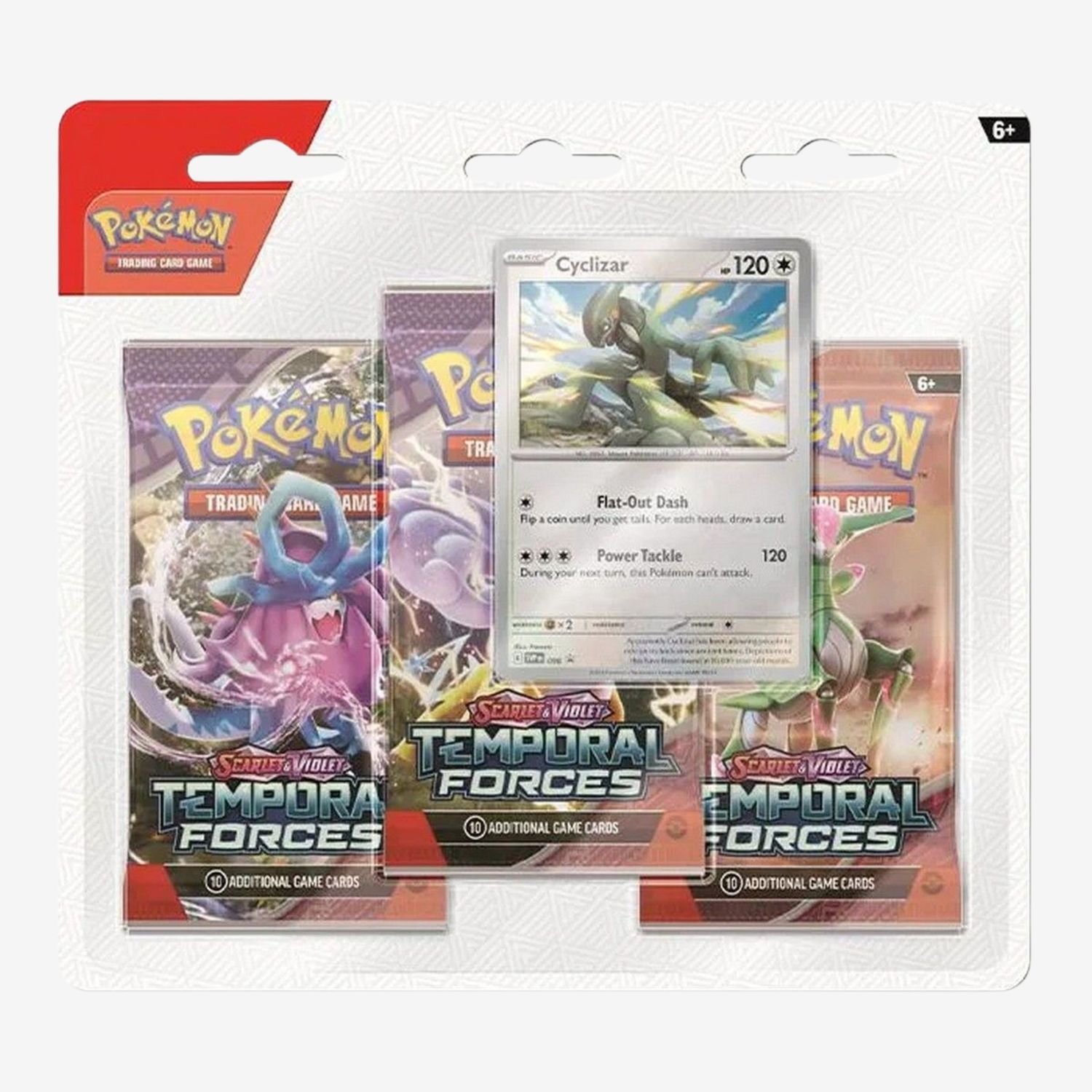 Pokémon TCG: Scarlet &amp; Violet 5 - Temporal Forces - 3-Pack