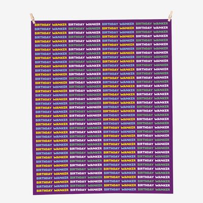 Birthday Wanker | Wrapping Paper