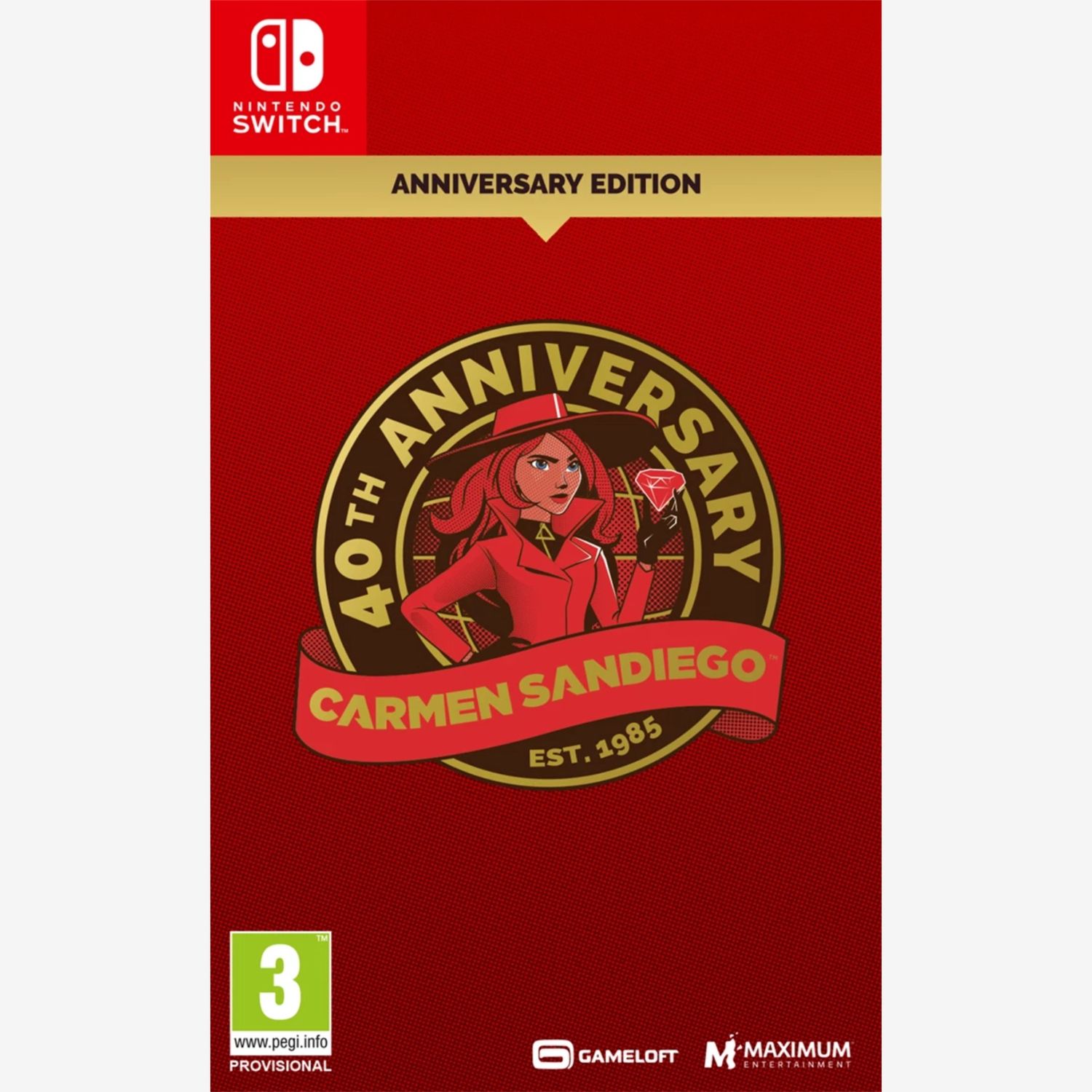 Carmen Sandiego 40th Anniversary Edition | Switch 1578