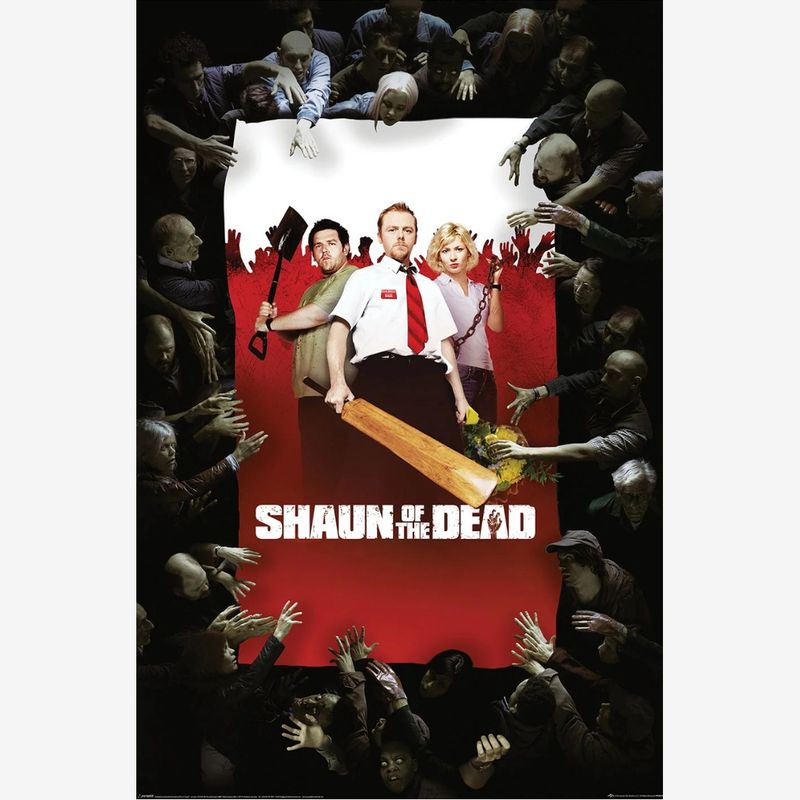 SHAUN OF THE DEAD (KEY ART) MAXI POSTER (A35)