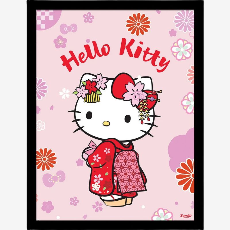 HELLO KITTY (KIMONO) COLLECTOR PRINT (FRAMED)