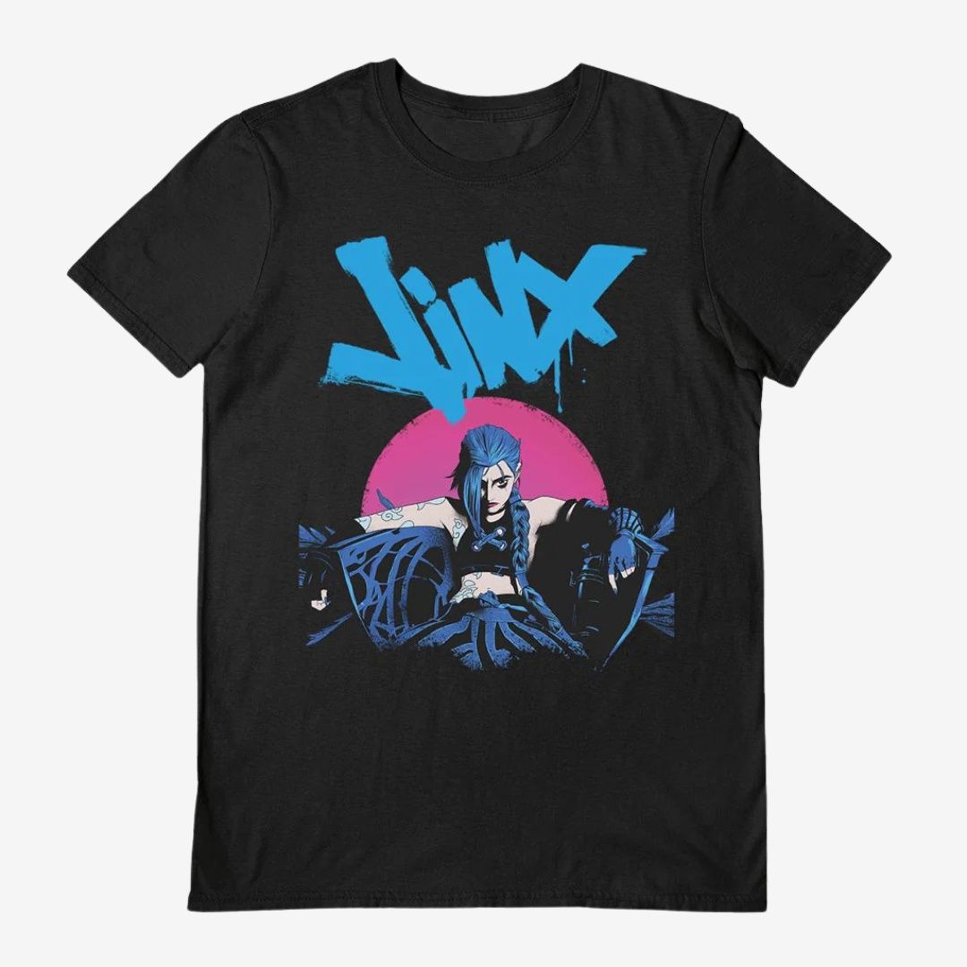 ARCANE (JINX CHAIR) BLACK UNISEX T-SHIRT, Size: Medium