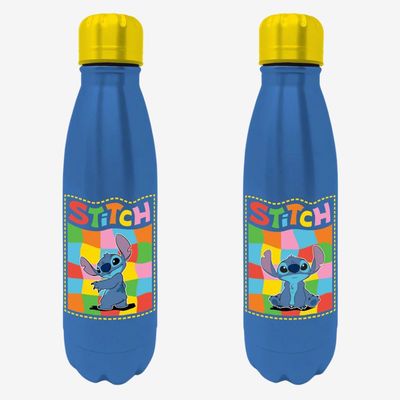Lilo &amp; Stitch (Stitch &amp; Scrump) Metal Drinks Bottle
