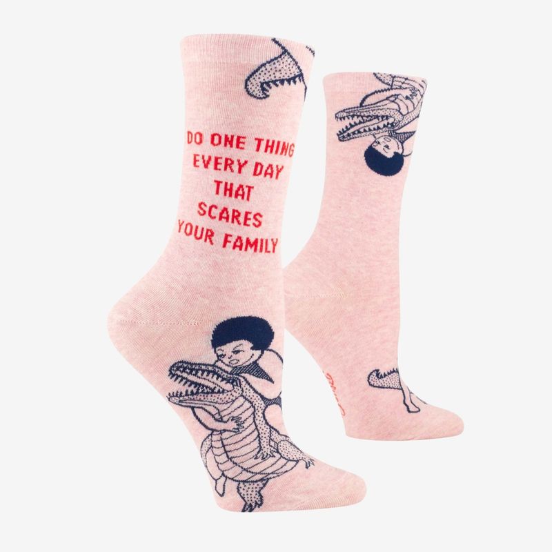 Do One Thing Every Day That Scares Your Family Socks