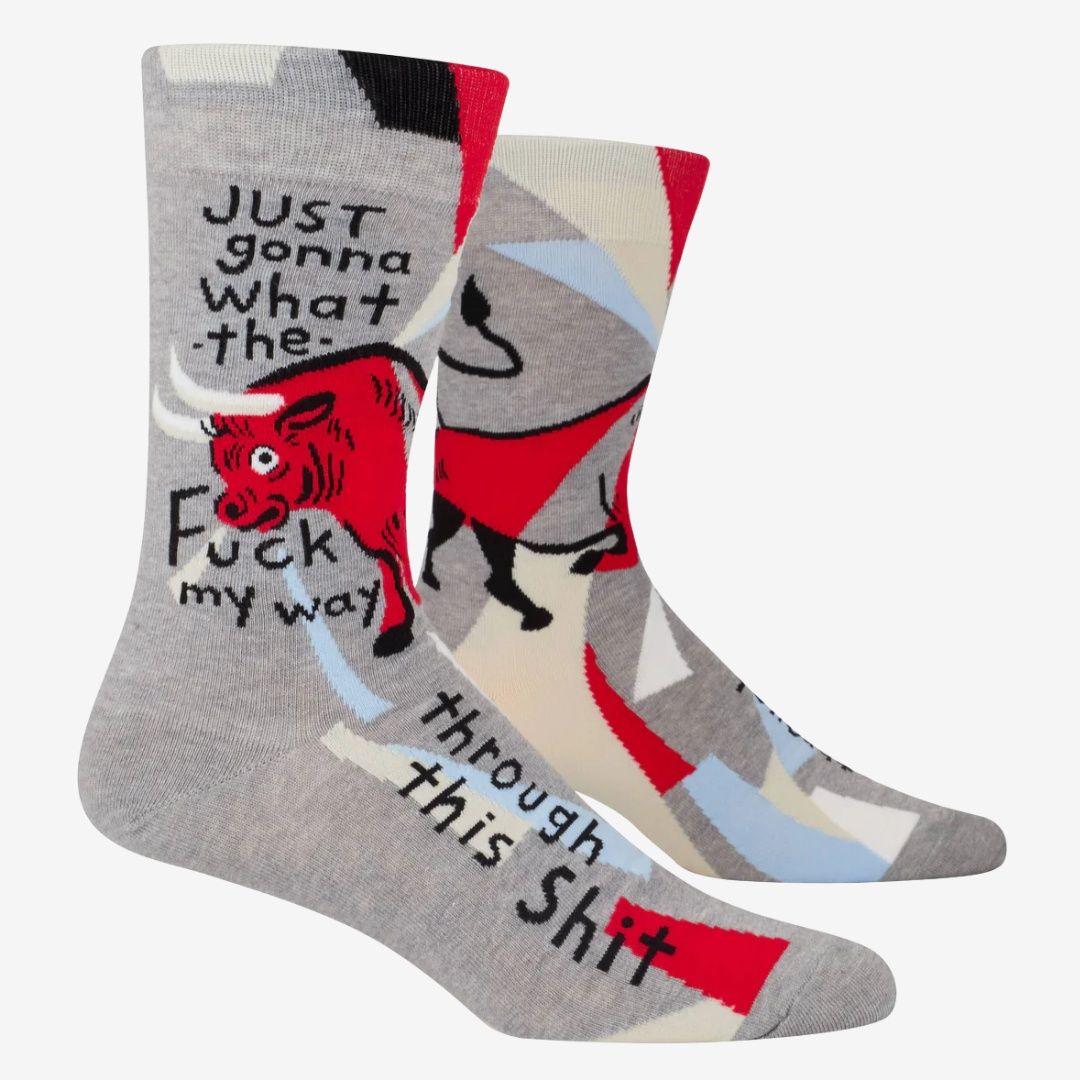 Just Gonna WTF My Way Through This Shit Socks