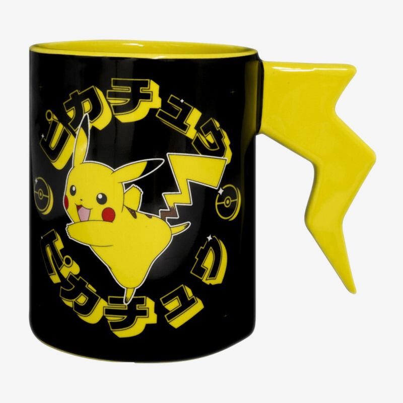 Pokemon Pikachu Lightening Bolt 3D Mug Handle