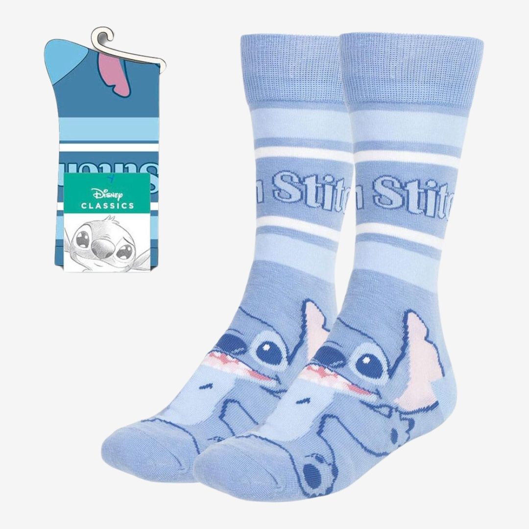 Lilo &amp; Stitch Socks Stitch Happy 36-43 (UK 3.5-9)
