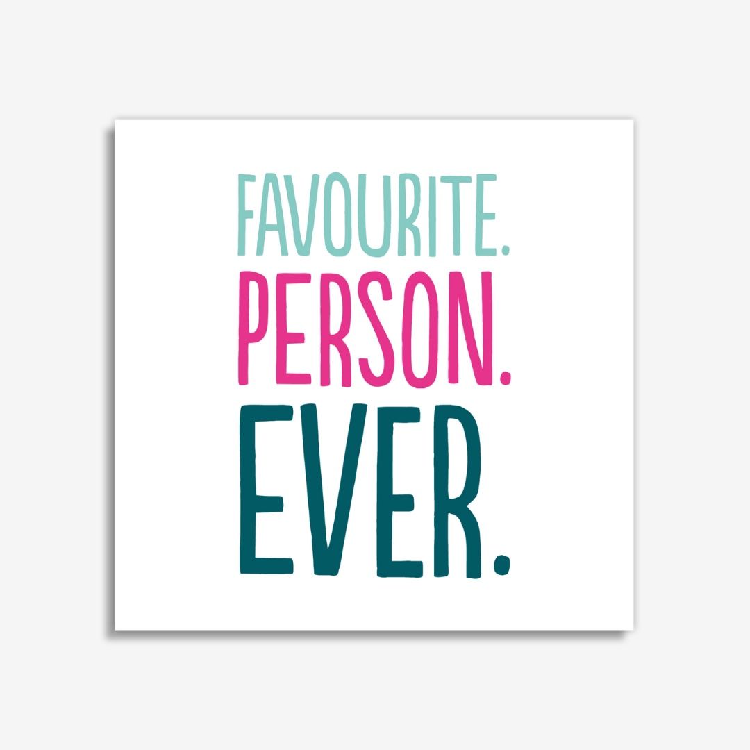 Fav Person Square