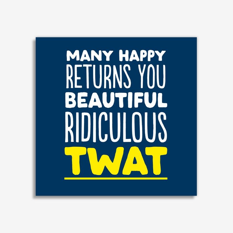 Ridiculous Twat Blue