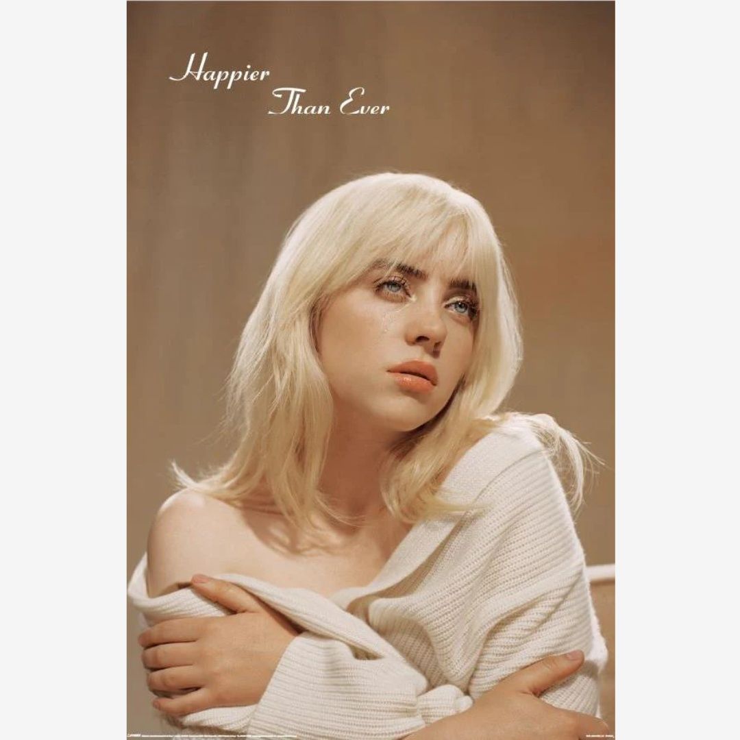 BILLIE EILISH (HAPPIER THAN EVER) MAXI POSTER (A37)