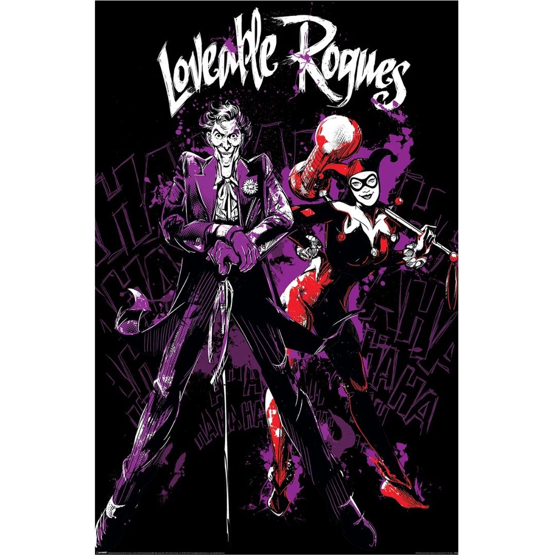 BATMAN (LOVABLE ROGUES) MAXI POSTER (A63)