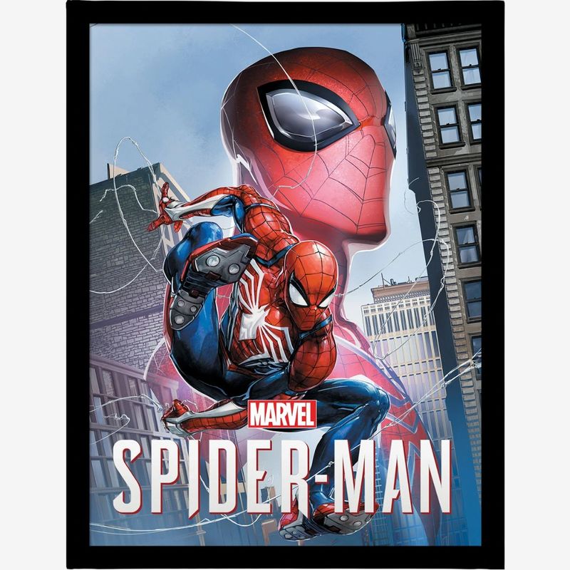 Spider-Man (Poster) Framed 30x40cm Print