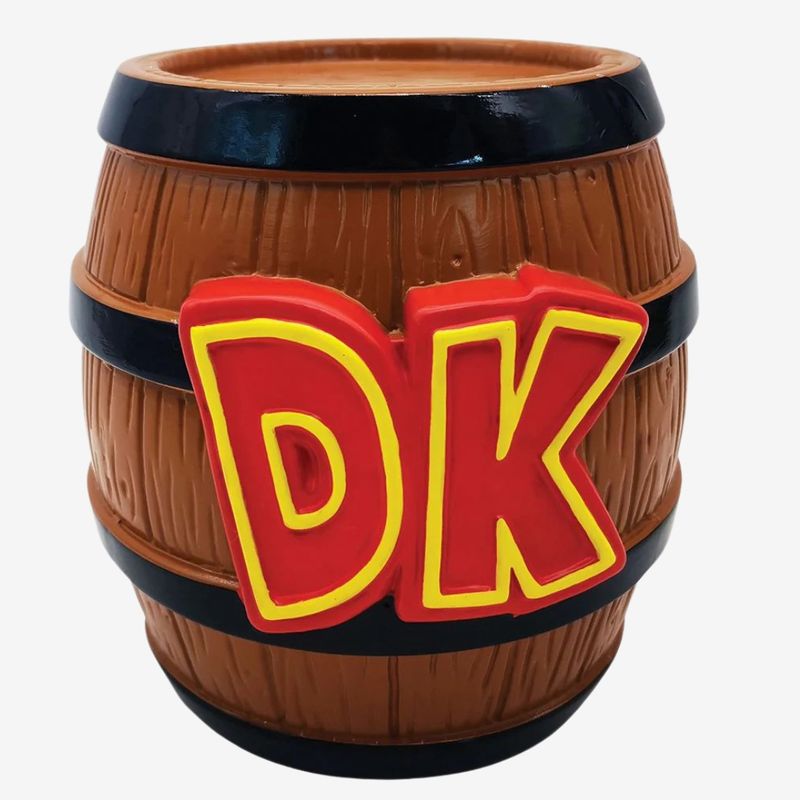 Donkey Kong (DK Barrel) Shaped Money Box