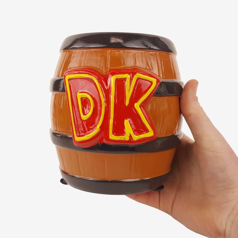 Donkey Kong (DK Barrel) Shaped Money Box