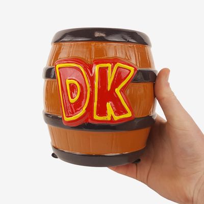 Donkey Kong (DK Barrel) Shaped Money Box