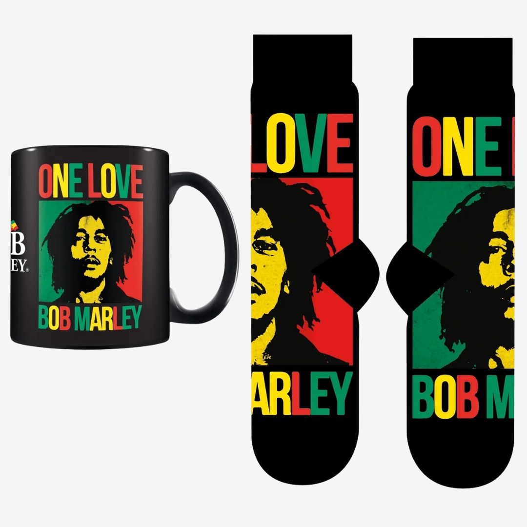 Bob Marley Mug &amp; Socks Set