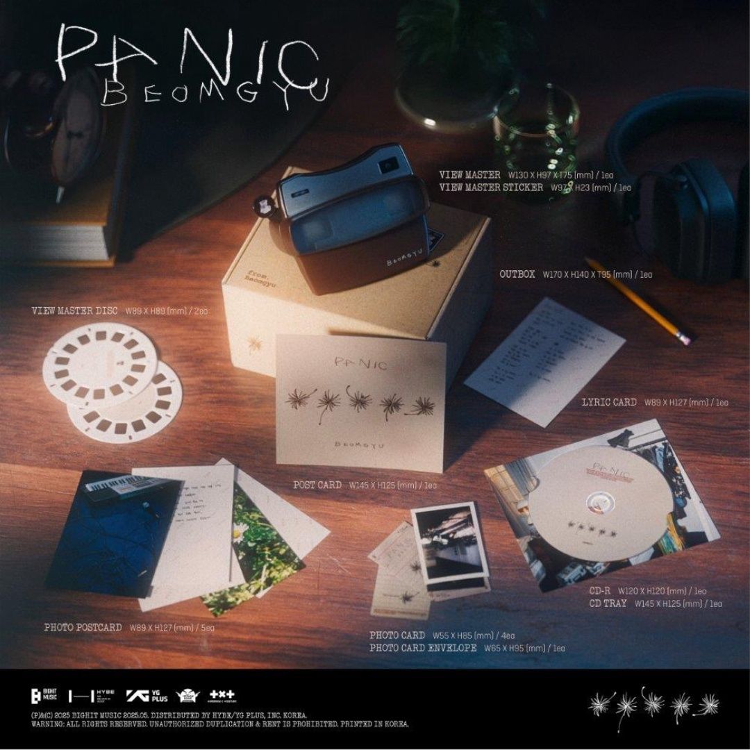 BEOMGYU (TXT) | BEOMGYU&#39;s Mixtape: Panic | CD