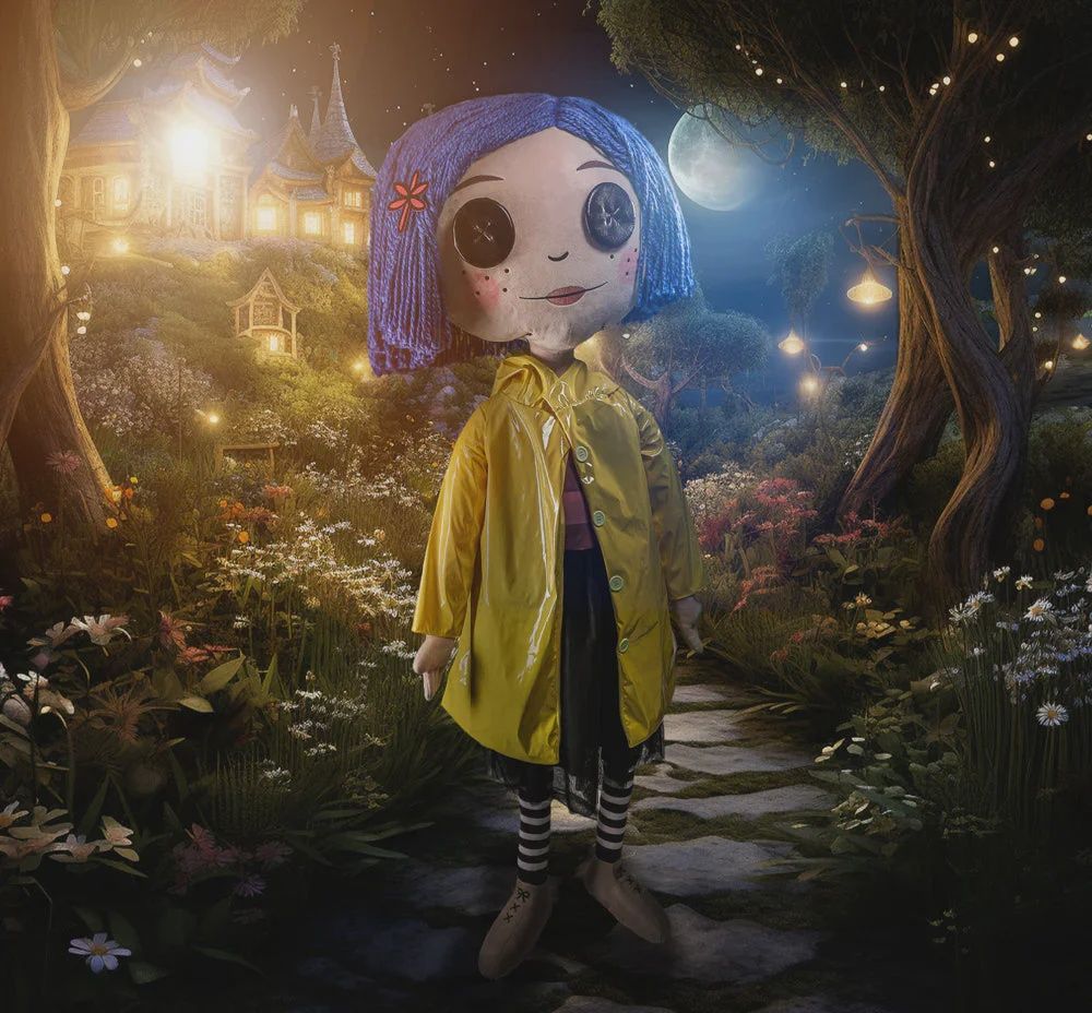 Coraline Life Size Plush 152cm