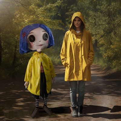 Coraline Life Size Plush 152cm