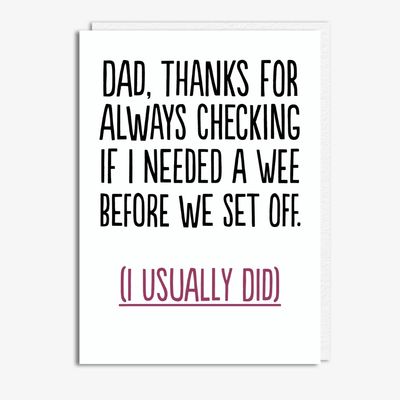 CHECKING (DAD)