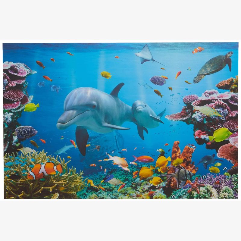 Underwater Dolphin Fantasy Maxi Poster (A10)