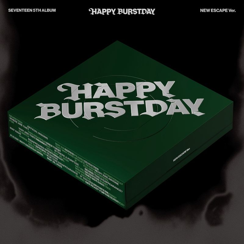 SEVENTEEN | Happy Burstday | New Escape Ver. | CD