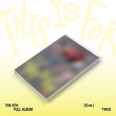 TWICE | THIS IS FOR | IS Ver. | CD