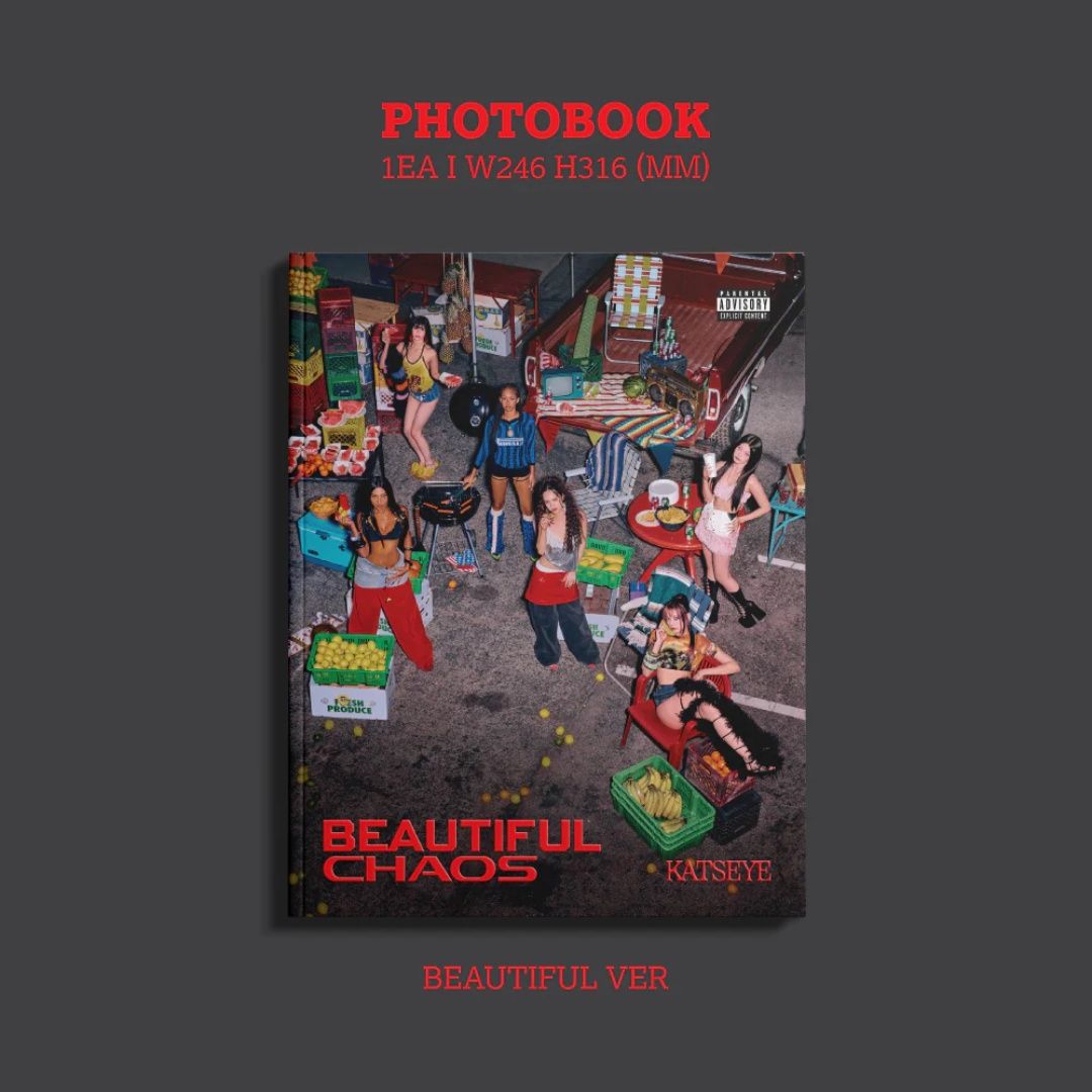 KATSEYE | BEAUTIFUL CHAOS | Beautiful Ver. | CD