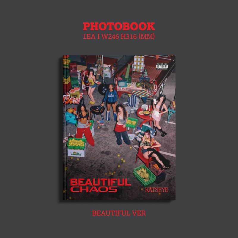 KATSEYE | BEAUTIFUL CHAOS | Beautiful Ver. | CD