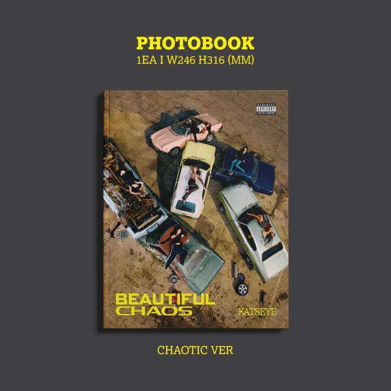 KATSEYE | BEAUTIFUL CHAOS | Chaotic Ver. | CD