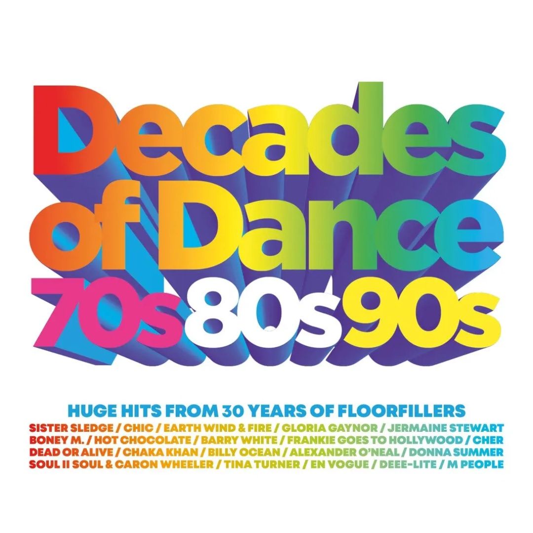 Various Artists | Decades of Dance: 70s, 80s, &amp; 90s | 3CD 1088