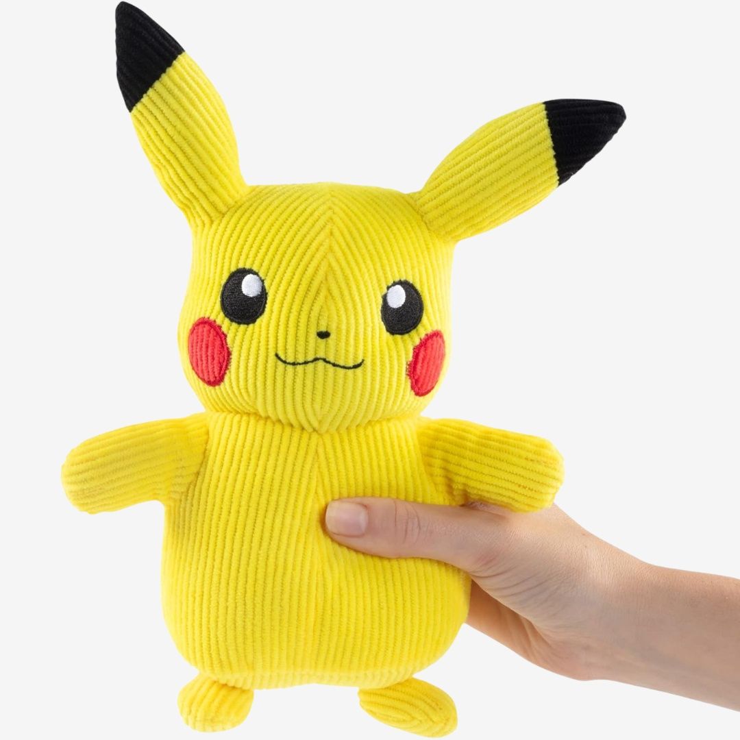 Pikachu Corduroy Plush 20cm