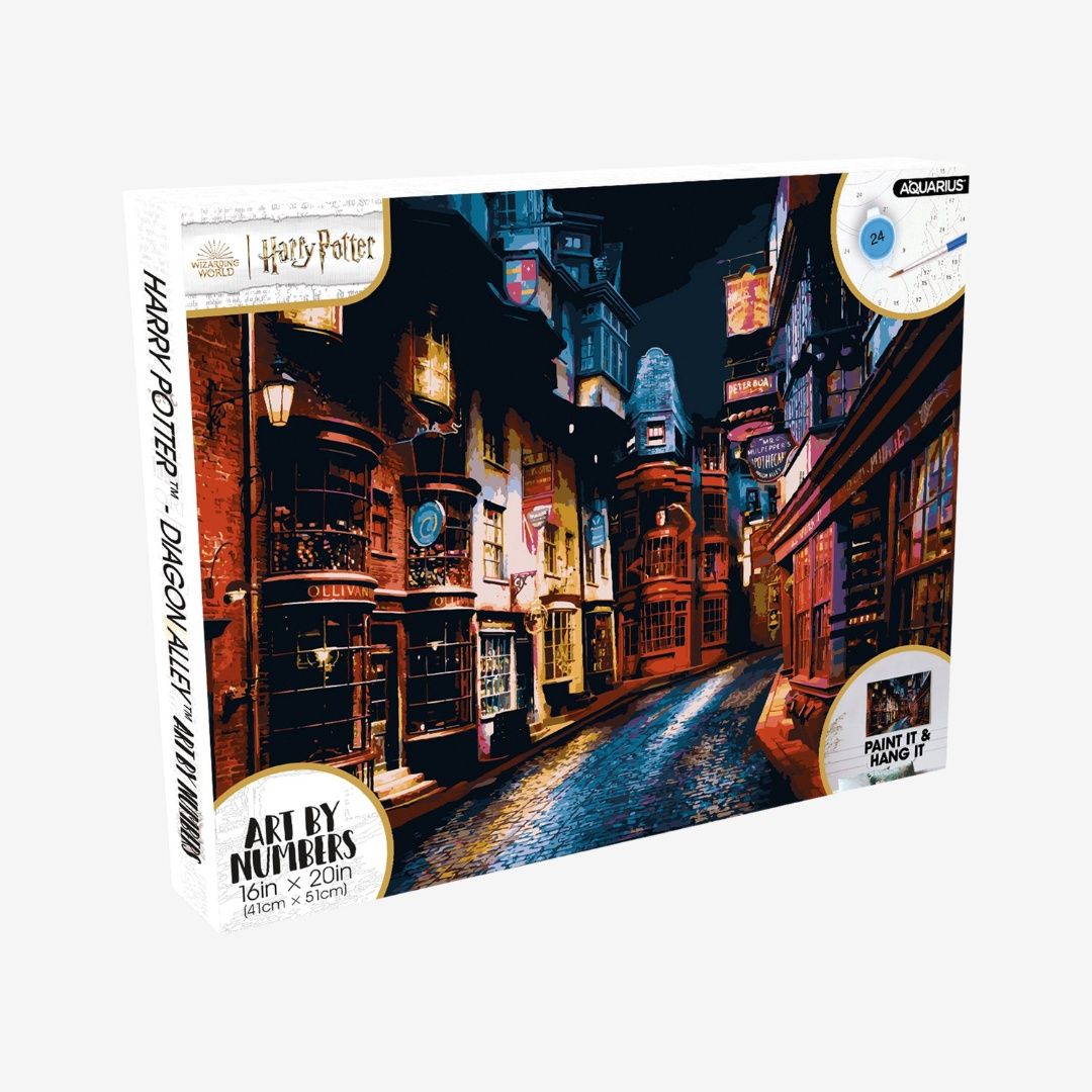 Harry Potter Diagon Alley Art By Numbers