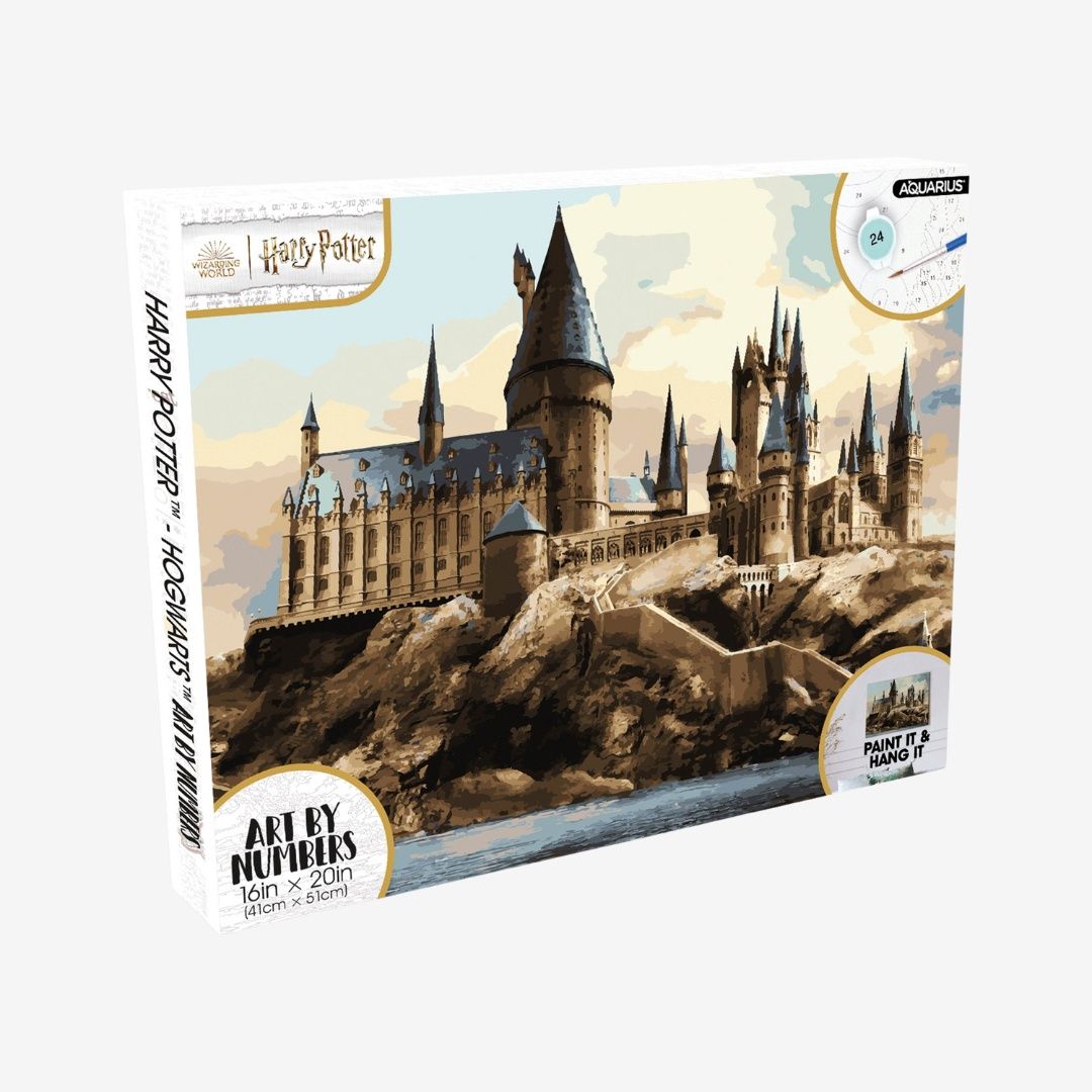 Harry Potter Hogwarts Art By Numbers