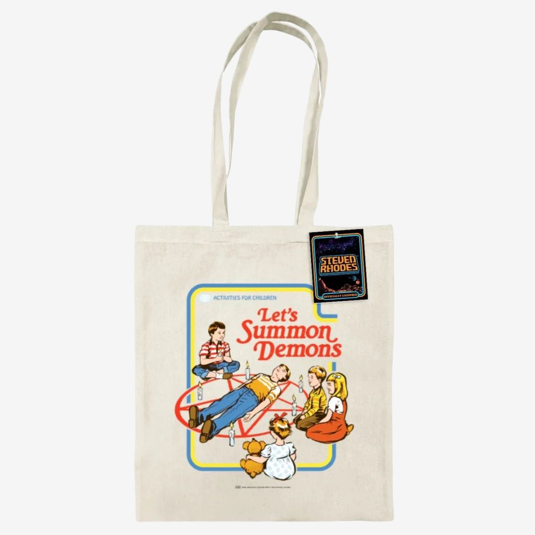 Steven Rhodes (Let&#39;s Summon Demons) Natural Tote Bag