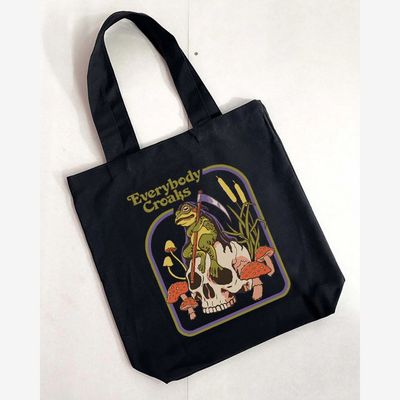 Steven Rhodes (Everybody Croaks) Black Tote Bag